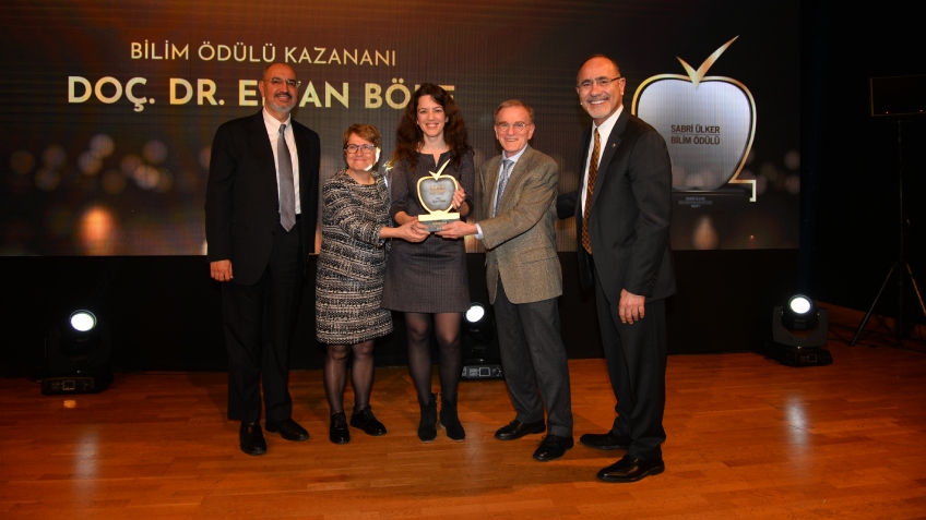 Assoc. Dr. Elvan Böke Was the Winner of the 2023 Sabri Ülker Science Award