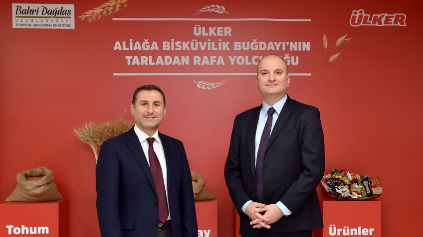 Aliağa Bisküvilik Buğdayı Ülker Ürünleriyle Buluştu
