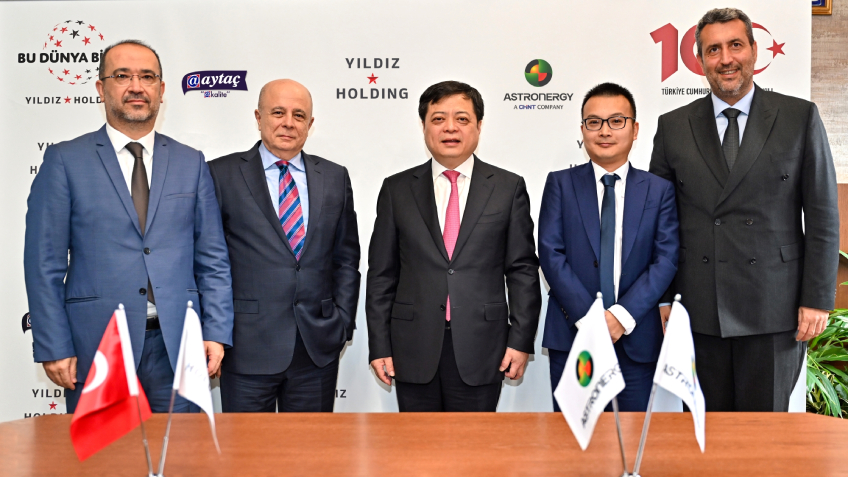 Yıldız Holding,  Aytaç Gıda ve Astronergy İş Birliğiyle Hayata Geçirilecek Güneş Enerjisi Santrali Yatırımıyla Yeşil Dönüşüme Hız Verdi