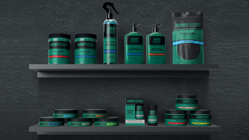 Derby Berberlere Özel Ürünlerini  ‘Derby Professional’da Bir Araya Getirdi 