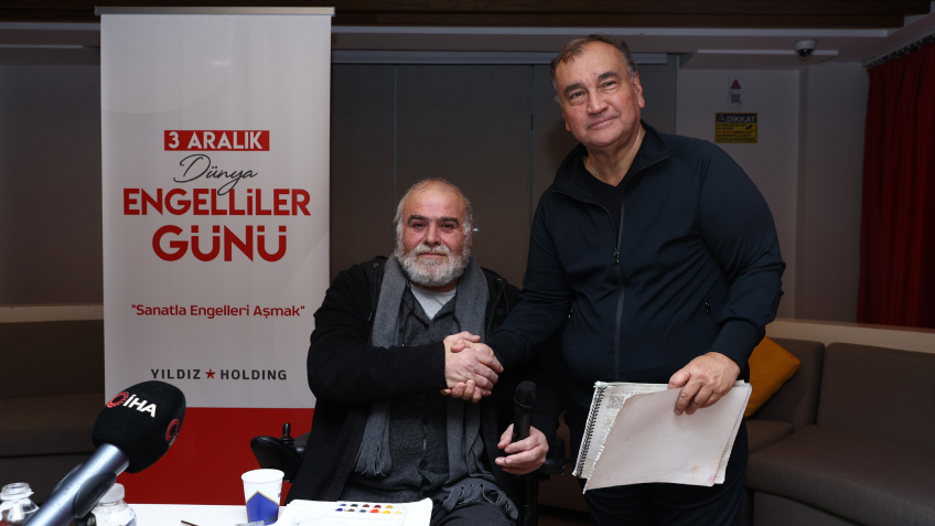 Yıldız Holding, Sanatla Engelleri Aşan Bir Hikayeye Tanıklık Etti