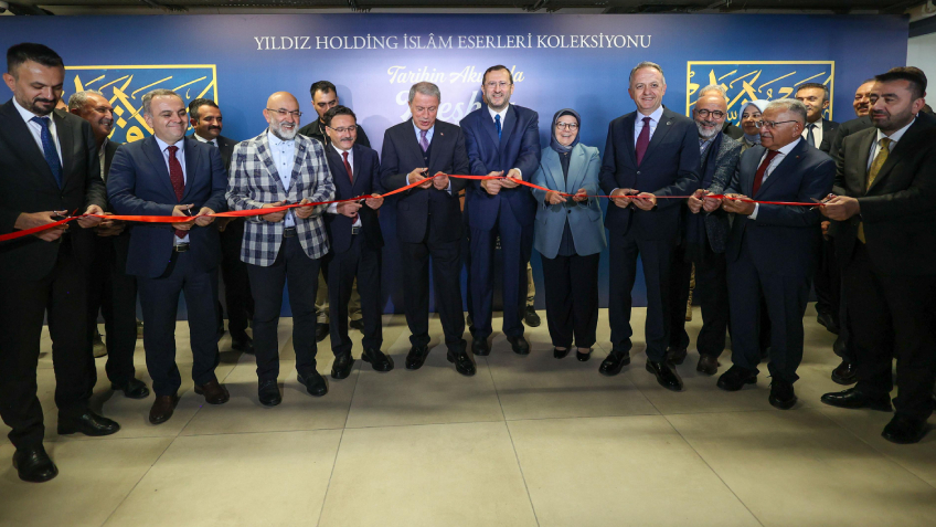 Yıldız Holding’in “Tarihin Akışında Meşhur Hattatlar” Sergisi Kayseri’de Ziyarete Açıldı