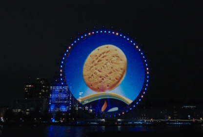 McVitie’s Lights Up London to Celebrate 100 Years of Chocolate Digestives