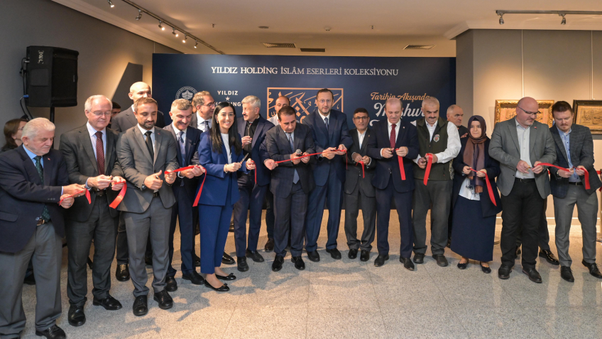 Yıldız Holding’in “Tarihin Akışında Meşhur Hattatlar” Sergisi Trabzon’da Ziyarete Açıldı