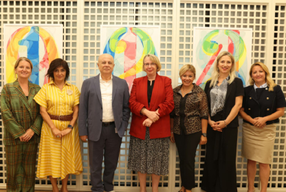 Mehmet Tütüncü, UN Women Türkiye Ülke Direktörü Maryse Guimond’ı Kabul Etti