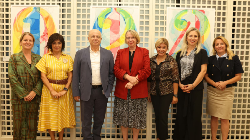 Mehmet Tütüncü, UN Women Türkiye Ülke Direktörü Maryse Guimond’ı Kabul Etti