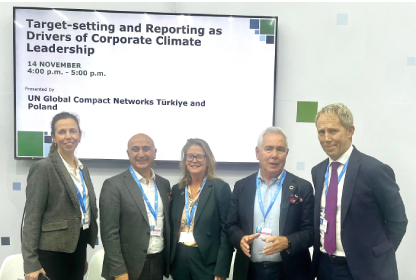 Fezal Okur Eskil Participated As a Speaker at COP 29 Held in Baku