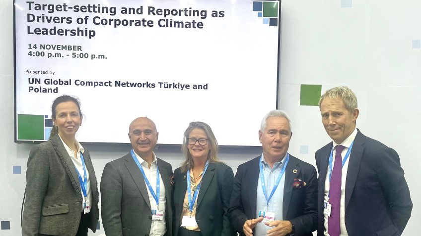 Fezal Okur Eskil Participated As a Speaker at COP 29 Held in Baku