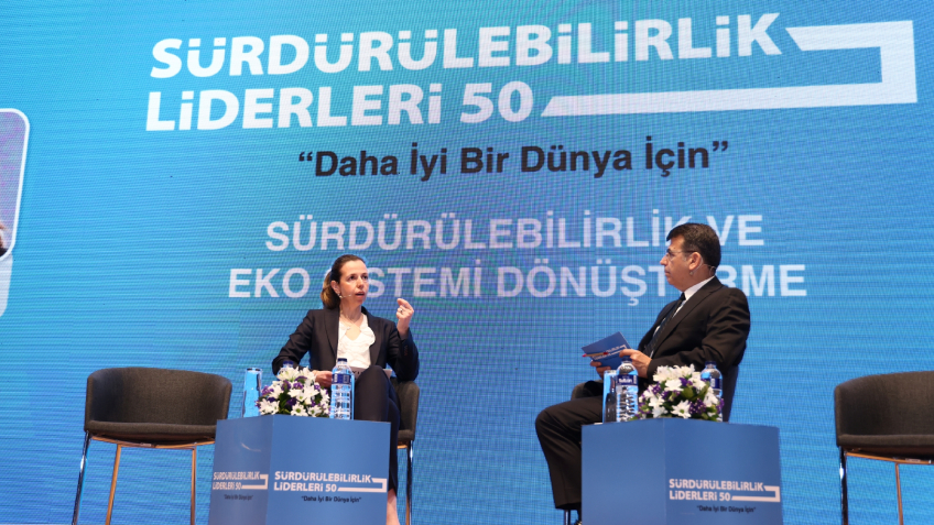 Fezal Okur Eskil, Sürdürülebilirlik Liderleri 50 Etkinliğine Katıldı