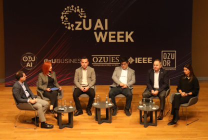 Kerem Çetin, Özyeğin Üniversitesi'nin Düzenlediği Tarımda Teknoloji Kullanımı Konulu Etkinliğe Katıldı 