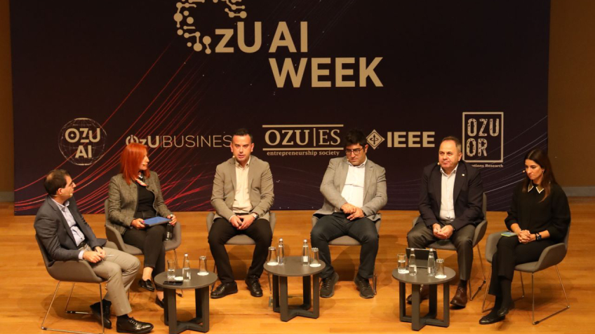 Kerem Çetin, Özyeğin Üniversitesi'nin Düzenlediği Tarımda Teknoloji Kullanımı Konulu Etkinliğe Katıldı 