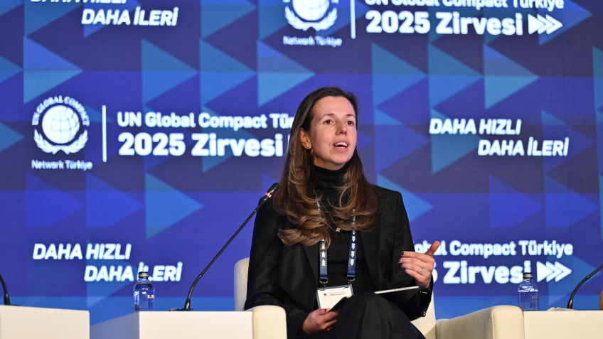 Fezal Okur Eskil, UN Global Compact Türkiye 2025 Zirvesi'ne Konuşmacı Olarak Katıldı