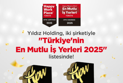 Happy Place to Work'ten Yıldız Holding Şirketlerine İki Ödül