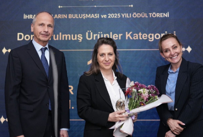 İstanbul Yaş Meyve Sebze İhracatçıları Birliği'nden Besler'e Birincilik Ödülü