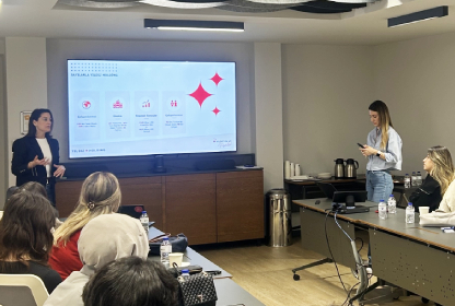 Sabancı Üniversitesi “Women in Engineering Kulübünü" Çamlıca Kampüsümüzde Ağırladık