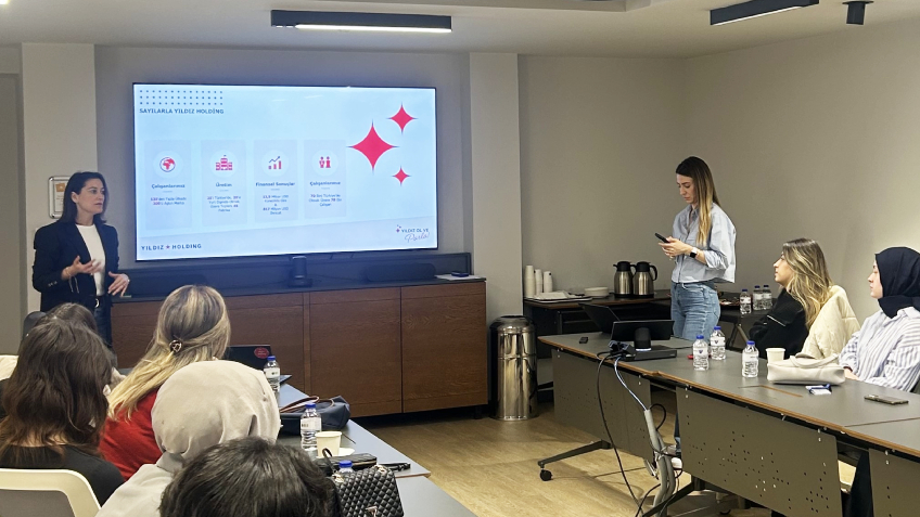 Sabancı Üniversitesi “Women in Engineering Kulübünü" Çamlıca Kampüsümüzde Ağırladık