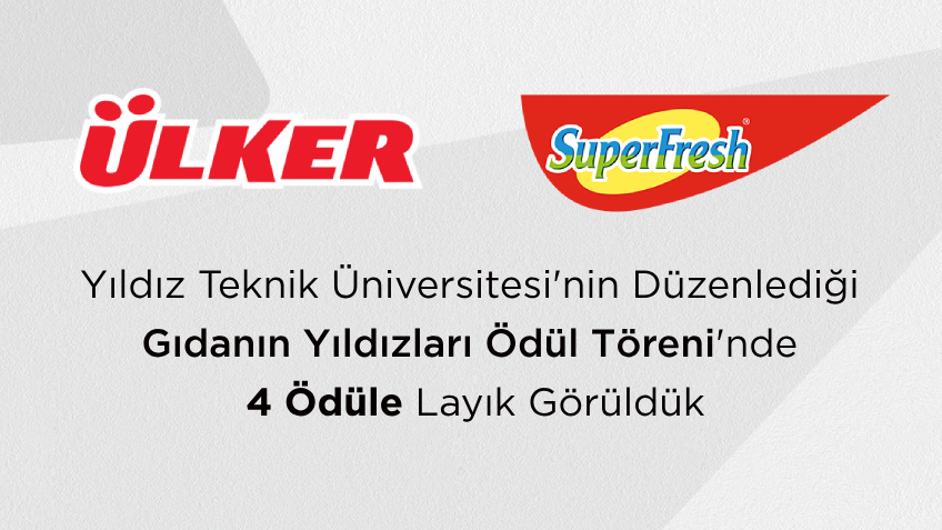 Yıldız Holding Markalarına Gıdanın Yıldızları'ndan 4 Ödül