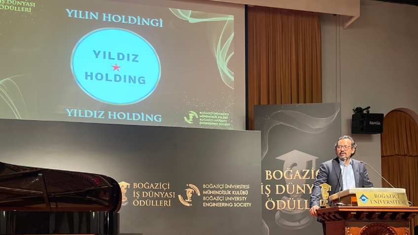 Yıldız Holding, Boğaziçi İş Dünyası Ödülleri'nde, Yılın Holdingi Seçildi